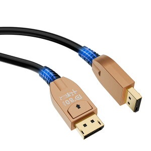 �y���������z�����Q�[�~���O DP�P�[�u�� 8K DisplayPort�P�[�u��1.4�K�i �f�B�X�v���C�|�[�gVer1.4 8K@60HZ/5K@60HZ/4K@144Hz/2K@240Hz 30AWG OFC 32.4Gbps �i�C���� HD�f��AHDR�APC�A���j�^�[�A�v���W�F�N�^�[�ɑ�