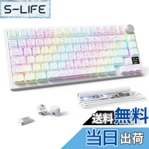 �y���������zMAMBASNAKExATTACK SHARK X820ULTRA �L�[�{�[�h �F�F�z���C�g�A�T�C�Y�F�M�t�g��