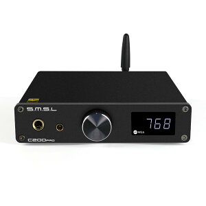 �y���������zAOSHIDA �� SMSL C200 PRO LDAC�w�b�h�z���A���v DAC Amp ES9039Q2M XU-316 DSD512 32Bit/768kHz �A�i���O�I�[�f�B�I�R���o�[�^�[�AUSB Type-C/��/����/Bluetooth���� 4.4mm/6.35mm/RCA/TRS�o�́APS5/Switch/PC/�d�b�p