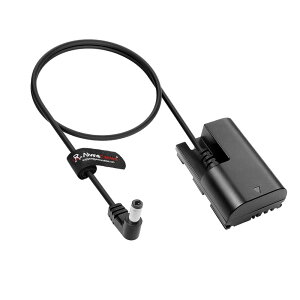 �y���������zAlvin's Cables LP-E6NH �_�~�[�o�b�e���[ DC�d���P�[�u�� 5.5x2.1mm DC�v���O Canon EOS R5C / R7 / R6 / R / 90D / 80D / 7D Mark II / 70D / 6D / 60D / 5D Mark IV / 5DS �Ή� �O���d�������P�[�u�� 50cm