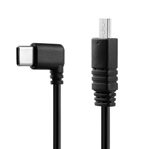 �y���������zAlvin's Cables DJI RS3/RS2/SC2/RS3 Mini�Ή� �}���`USB to Type-C �R���g���[���P�[�u�� L�^ �\�j�[��7IV/A7S3/A7III/A6400�� �^��RUN/STOP �Y�[������Ή� 34cm