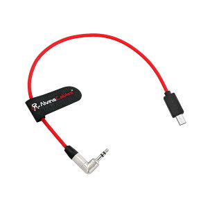 �y���������zAlvin's Cables Tentacle �^�C���R�[�h�P�[�u�� Sony FX3 / FX30 / A7S3 / A1 �Ή� 3.5mm TRS - Micro USB 35cm