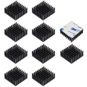 �y���������z10����q�[�g�V���N25(L)x25(W)x10(H)mm���M�ڒ��V�[�g�t�� �M�\���΍� ��p���W�G�[�^�[�t�B��CPU IC�`�b�v ��H��� LED�A���v�� ASUS ROG Ally �K�p �A���~�j�E�� 25x25x10 mm ��