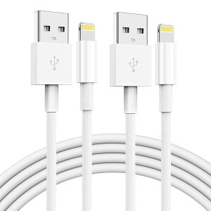 �y���������z�yApple MFi�F�؍ρziPhone�[�d�P�[�u�� 2M+1M 2�{�Z�b�g �������C�g�j���O�P�[�u�� �}���[�d�������ϋv iPhone 14 / iPhone 13 / 13mini / Pro Max / 12 / 12mini / SE2 / 11 / X/XS/XR / 8 / 7 / 6 Plus/iPad �Ή�
