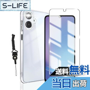�y���������z�y1���Z�b�g For Galaxy A25 5G SC-53F SCG33 �K���X�t�B���� + For Galaxy A25 5G �P�[�X �N���A�z ���Ɏq�� �M�����N�V�[a25 5G �t�B���� �d�x9H �����K���X �t���ی�t�B���� SC-53F SCG33 �P�[�X 