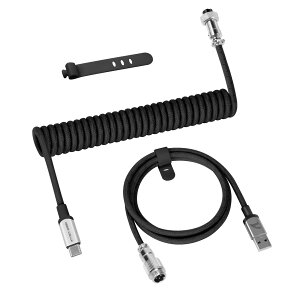 �y���������z�y����8000Hz�Ή��z ATTACK SHARK C01Pro �Q�[�~���O�L�[�{�[�h�p�R�C���P�[�u�� USB Type-C�ڑ� ����x�� �i�C�����ґg�ϋv �X�}�z/�^�u���b�g�[�d�Ή� 1.5m�L�� �����߂��h�~�݌v �M����