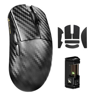 �y���������zATTACK SHARK R11Ultra ���C�����X�Q�[�~���O�}�E�X ���y��49g �J�[�{���t�@�C�o�[ Nordic52840�`�b�v ����3950�Z���T�[ DPI42000 3���[�h�ڑ� Bluetooth �L�� 2.4GHz 8000Hz �ő�200���ԋ쓮 ���}�C�N
