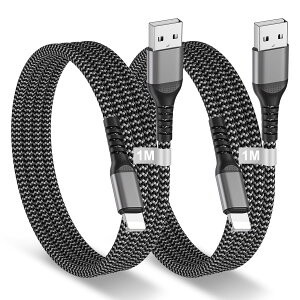 �y���������ziPhone �[�d�P�[�u��1m�yMFi�F�؁z1m 2�{�Z�b�g �}�� ���C�g�j���O�P�[�u�� USB A lightning�P�[�u�� ���ϋv�ґg�i�C���� �A�C�t�H�� �[�d�P�[�u�� �f�[�^�]�� �_� iPhone 14 /14 Plus /13/1