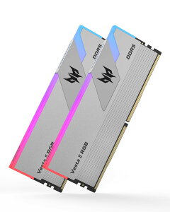 �y���������zAcer Predator Vesta 2 DDR5 RGB PC�p������ �F�F�V���o�[�A�T�C�Y�F6000MT/s 64GB C30