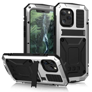 �y���������ziPhone 12 Pro Max �P�[�X�C�ϏՌ� �h�� �h�o �O�h�A�C�t�H��12�v���}�b�N�X 6.7�C���`�A���~�P�[�X�C�X�^���h�@�\�C�A���~�o���p�[ �P�[�X �����K���X���� �C�ŋ����������� 360 ��