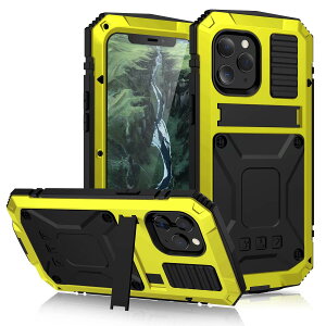 �y���������ziPhone 12 Pro Max �P�[�X�C�ϏՌ� �h�� �h�o �O�h�A�C�t�H��12�v���}�b�N�X 6.7�C���`�A���~�P�[�X�C�X�^���h�@�\�C�A���~�o���p�[ �P�[�X �����K���X���� �C�ŋ����������� 360 ��