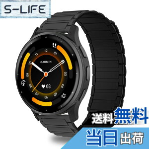 �y���������zCeiBand 22mm �o���h Garmin Forerunner 570/265/255 /Venu 4 45 mm/vivoactive 4 �Ή� �����o���h �}�O�l�b�g �r���v�x���g �V���R���� �X�|�[�c�X�g���b�v �X�}�[�g�E�H�b�`�x���g �h�� ���C�t�� 