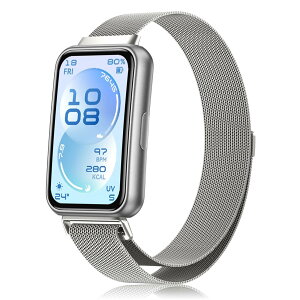 �y���������z[CeiBand] �o���h HUAWEI Band 11/11 Pro �Ή� �ւ��o���h �����x���g ���C �o�b�N���t�� �X�e�����X�x���g �}�O�l�b�g�� ���߉\ huawei band 11/11 pro �p �X�g���b�v �F�F�V���o�[