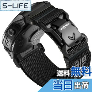 �y���������z[Bandletic]�K�[�~�� �x���g-26mm Fidlock���C�o�b�N�� �����i�C������ �y�ʁE�ʋC�E������ Fenix 8/7X/7X Pro/6X/6X Pro/Epix Pro/Instinct 2X/Quatix 3/Enduro/1/2/3/Descent Mk3i�Ή� �X�|�[�c �����p�o���h 