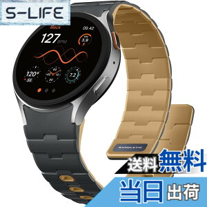 �y���������z[Bandletic] Galaxy watch 7 �o���h - �}�O�l�b�g�� Samsung�p 6/5/4 44mm 40mm/ FE/6 Classic 47mm 43mm/5 Pro 45mm/4 Classic�Ή� N54���� �ʋC�� ���y�� 2�F�f�U�C�� �F�F�O���[/�J�[�L