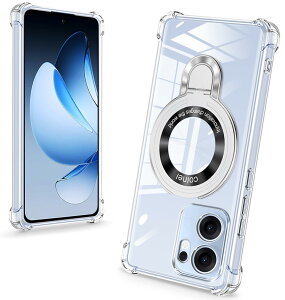 �y���������zbaodunwei Galaxy A25 5G �P�[�X �N���A �����O�t�� MagSafe�Ή� �}�O�l�b�g���� �c�����Ή� �A�W���X�^�u���X�^���h �l�p�G�A�N�b�V���� �ϏՌ� Galaxy A25 SC-53F SCG33 �J�o�[ �Ռ��z���|�P