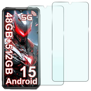 �y���������zHEFENGKU �Ή� OUKITEL WP55/ WP55 Pro �K���X�t�B�����y2������zOUKITEL WP55/ WP55 Pro �p�ی�t�B������ �ϏՌ��� 9H �d�x�y�ёS�ʓI�ȕی�@�\������Ă��܂� �����ߗ� �C�A�Ȃ� ���E���h