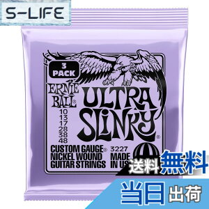 �y���������z�y���K�i�z ERNIE BALL �G���L�M�^�[�� SLINKY �F�F�E���g��(10-48)�A�T�C�Y�F10-48