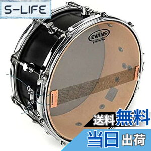 �y���������zEVANS �G���@���X �h�����w�b�h �X�l�A�T�C�h200 / Snare Side 200 (2mil) �y�������K�i�z �T�C�Y�F12