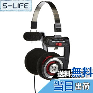 �y���������zKoss Porta Pro �I���C���[�w�b�h�t�H�� �P�[�X�t�� �u���b�N �F�F���b�h