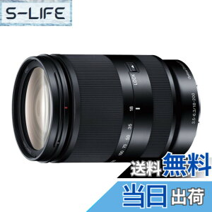 �y���������z�\�j�[ ���{���Y�[�������Y E 18-200mm F3.5-6.3 OSS LE �\�j�[ E�}�E���g�p APS-C��p SEL18200 LE �F�F�u���b�N