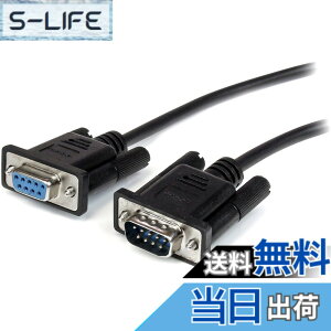 �y���������zStarTech.com RS-232C �X�g���[�g�P�[�u�� MXT100 �F�F�u���b�N�A�T�C�Y�F3m