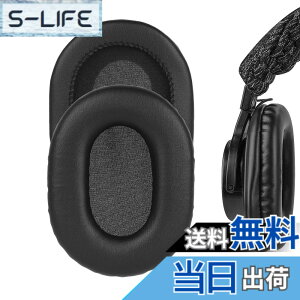 �y���������zGeekria �C���[�p�b�h�݊��� �p�b�h MDR-7506, MDR-MV1, MDR-V6, MDR-V7, MDR-M1, MDR-M1ST, MDR-CD900ST �w�b�h�z���ɑΉ� �p�b�h �C���[/�C���[�J�b�v (�v���e�C�����U�[/��) �F�F�u���b�N