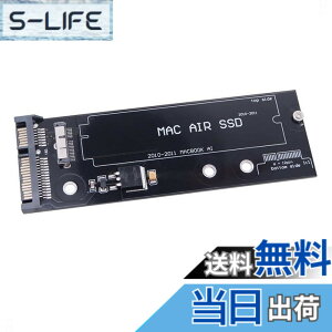 �y���������zCablecc 12+6�s�� PCBA SSD HDD����22�s�� SATA �n�[�h�f�B�X�N�J�[�g���b�W�h���C�u 2010 2011 2012 MacBook Air A1369 A1370 SSD�Ή� �F�F�u���b�N