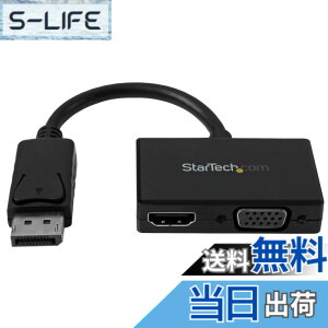 �y���������z�X�^�[�e�b�N.com DisplayPort/ Mini DisplayPort�ϊ��A�_�v�^ �F�F�u���b�N�A�T�C�Y�FVGA - HDMI (�u���b�N)