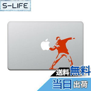 �y���������z�J�C���h�X�g�A MacBook Air/Pro 11 / 13�C���` �}�b�N�u�b�N �X�e�b�J�[ �V�[�� �o���N�V�[ �����g�t �K�C Banksy Molotov Guy M424X �F�F���b�h�A�T�C�Y�F11�C���`