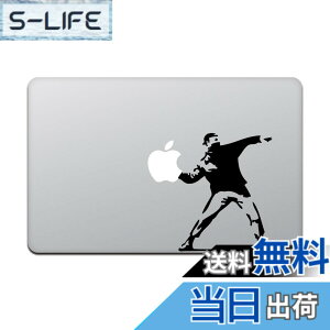 �y���������z�J�C���h�X�g�A MacBook Air/Pro 11 / 13�C���` �}�b�N�u�b�N �X�e�b�J�[ �V�[�� �o���N�V�[ �����g�t �K�C Banksy Molotov Guy M424X �F�F�u���b�N�A�T�C�Y�F11�C���`