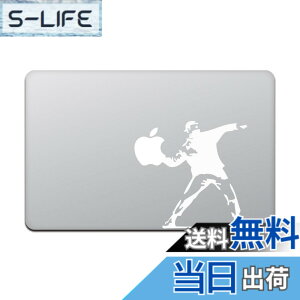 �y���������z�J�C���h�X�g�A MacBook Air/Pro 11 / 13�C���` �}�b�N�u�b�N �X�e�b�J�[ �V�[�� �o���N�V�[ �����g�t �K�C Banksy Molotov Guy M424X �F�F�z���C�g�A�T�C�Y�F11�C���`