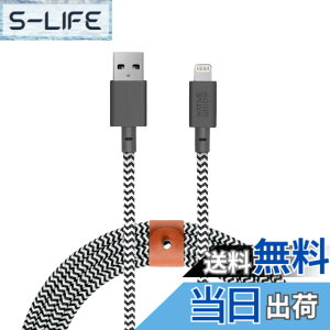 �y���������zNative Union BELT Cable XL - 10�t�B�[�g �����͕⋭ [MFi�F��] �ϋv�����C�g�j���O����USB�[�d�P�[�u���A���U�[�X�g���b�v�t���AiPhone 14�AiPhone 13�AiPhone 12����т���ȑO�̃��f���ɑΉ� 