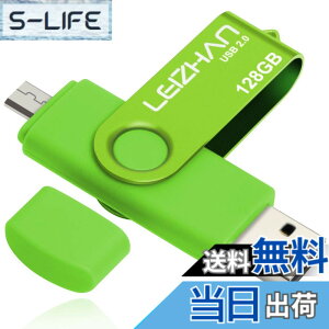�y���������zLEIZHAN �������[�E�t���b�V���h���C�u ��]�� �l�CUSB 32G 64G 128G OTG 2.0�g�ѓd�b�p �e�ʕs������ �}�C�N���y���h���C�u ��]��USB Android 2.0 U�X�e�B�b�N �F�F�O���[���A�T�C�Y�F128GB