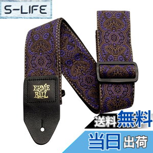 �y���������z�y���K�i�z ERNIE BALL JACQUARD STRAP �F�F�p�[�v���E�y�C�Y���[�A�T�C�Y�F�W��