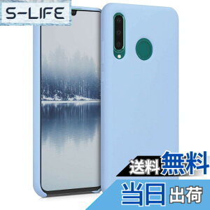 �y���������zkwmobile �X�}�z�P�[�X Huawei P30 Lite�Ή� �P�[�X - TPU ���L�b�h �V���R�� �J�o�[ - �ϏՌ� ���h�~ �T���T�� Case �F�F���C�g�u���[�}�b�g