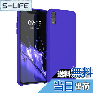 �y���������zkwmobile �X�}�z�P�[�X Apple iPhone XR�Ή� �P�[�X - TPU ���L�b�h �V���R�� �J�o�[ - �ϏՌ� ���h�~ �T���T�� Case �F�F�o���g�C �u���[
