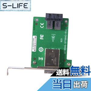 �y���������zCablecc PCI-Express 4.0 Mini SAS SFF-8087 SFF-8611SFF-8654����SFF-8643SAS HD PCBA���X�A�_�v�^�i�u���P�b�g�t���j �F�F�J�[�h SFF-8644 �� SF-8643�B