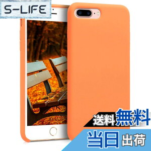 �y���������zkwmobile �X�}�z�P�[�X Apple iPhone 7 Plus/iPhone 8 Plus�Ή� �P�[�X - TPU ���L�b�h �V���R�� �J�o�[ - �ϏՌ� ���h�~ �T���T�� Case �F�F�t���[�e�B�[ �I�����W