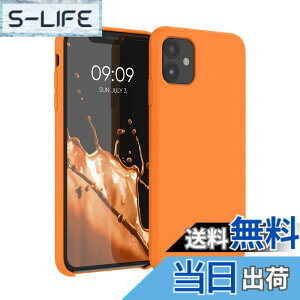 �y���������zkwmobile �X�}�z�P�[�X Apple iPhone 11�Ή� �P�[�X - TPU ���L�b�h �V���R�� �J�o�[ - �ϏՌ� ���h�~ �T���T�� Case �F�F�t���[�e�B�[ �I�����W