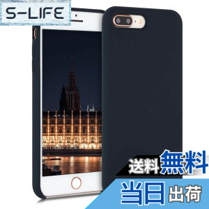 �y���������zkwmobile �X�}�z�P�[�X Apple iPhone 7 Plus/iPhone 8 Plus�Ή� �P�[�X - TPU ���L�b�h �V���R�� �J�o�[ - �ϏՌ� ���h�~ �T���T�� Case �F�F�u���[�x���[�̐�