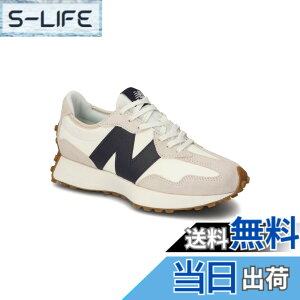 �y���������znew balance(�j���[�o�����X) ���f�B�[�X 327 WS327 W327 �����f���X�j�[�J�[ �F�F�z���C�g/�l�C�r�[(KB)�A�T�C�Y�F23.0 cm B