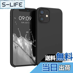 �y���������zkwmobile �X�}�z�P�[�X Apple iPhone 12 mini�Ή� �P�[�X - TPU ���L�b�h �V���R�� �J�o�[ - �ϏՌ� ���h�~ �T���T�� Case �F�F�u���b�N