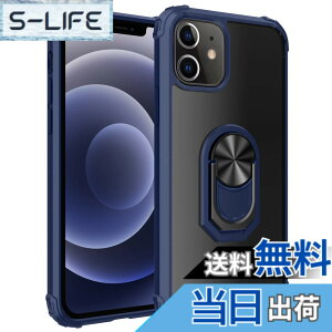 �y���������zYKLZHZJ Case with ring holder for iphone 13 �F�F02�u���[�A�T�C�Y�FiPhone 12 Mini