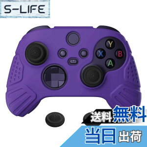 �y���������zeXtremeRate PlayVital Guardian��Xbox Series X/S�R���g���[���[�ɑΉ��p�A���`�X���b�v�V���R�[���J�o�[�X�L���A�u���b�N�̐e�w�O���b�v�L���b�v�t���AXbox Core���C�����X�R���g���[���p