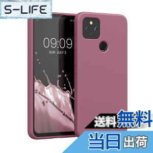 �y���������zkwmobile �X�}�z�P�[�X Google Pixel 4a 5G�Ή� �P�[�X - �ɔ� TPU �V���R�� �}�C�N���t�@�C�o�[ �u���[�O���[ �F�F�_�[�N���[�Y