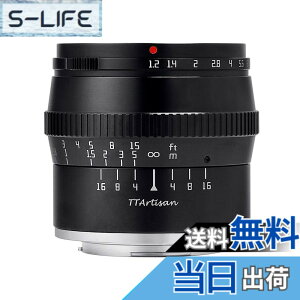 �y���������z�y�������K�i�z�������w TTArtisan 50mm f/1.2 C �F�F�u���b�N�A�T�C�Y�F�\�j�[E
