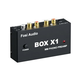 【送料無料】Fosi Audio BOXシリーズ フォノプリアンプ