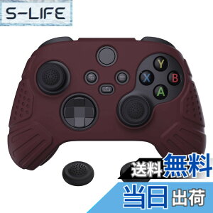 �y���������zeXtremeRate PlayVital Guardian��Xbox Series X/S�R���g���[���[�ɑΉ��p�A���`�X���b�v�V���R�[���J�o�[�X�L���A�u���b�N�̐e�w�O���b�v�L���b�v�t���AXbox Core���C�����X�R���g���[���p