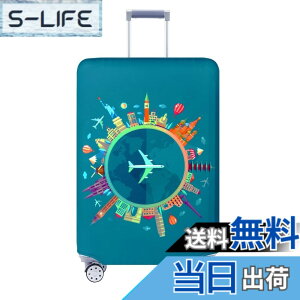 �y���������z[TRAVEL KIN] �ו��J�o�[ ����\ �X�[�c�P�[�X�v���e�N�^�[ ���h�~ �X�[�c�P�[�X�J�o�[ 18~32�C���`�̉ו��Ƀt�B�b�g, Loving Hearts-�u���b�N �F�FDreaming Blue�A�T�C�Y�FL(26-28inch suitcase